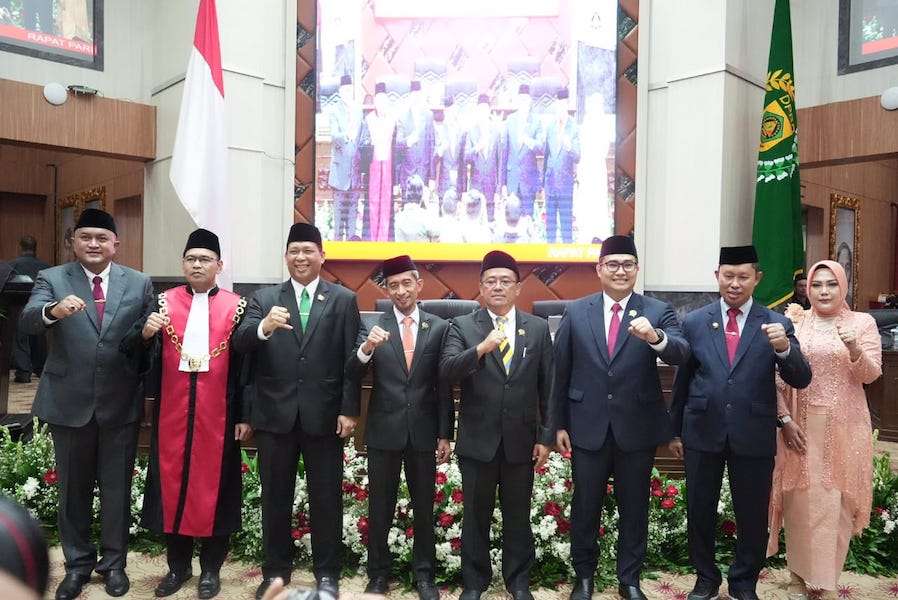 Pelantikan Ketua dan Wakil Ketua DPRD Bogor Periode 2024-2029