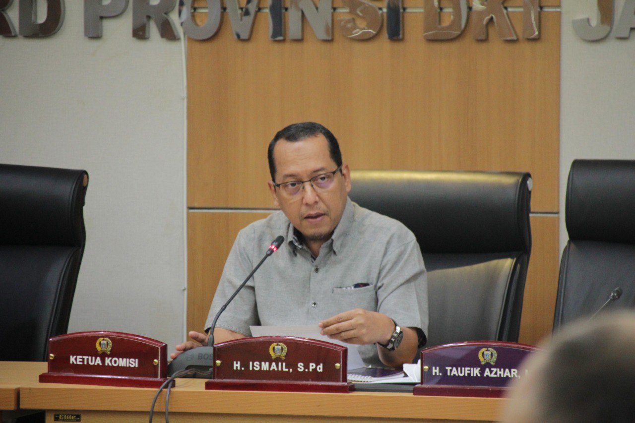 Ismail. Anggota DPRD DKI Jakarta