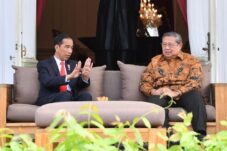 SBY Kunjungi Jokowi di Istana Jakarta