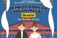 Pendaftaran Nikah Massal di Kota Bandung Diperpanjang, Warga Dapat Kesempatan Lebih Lama