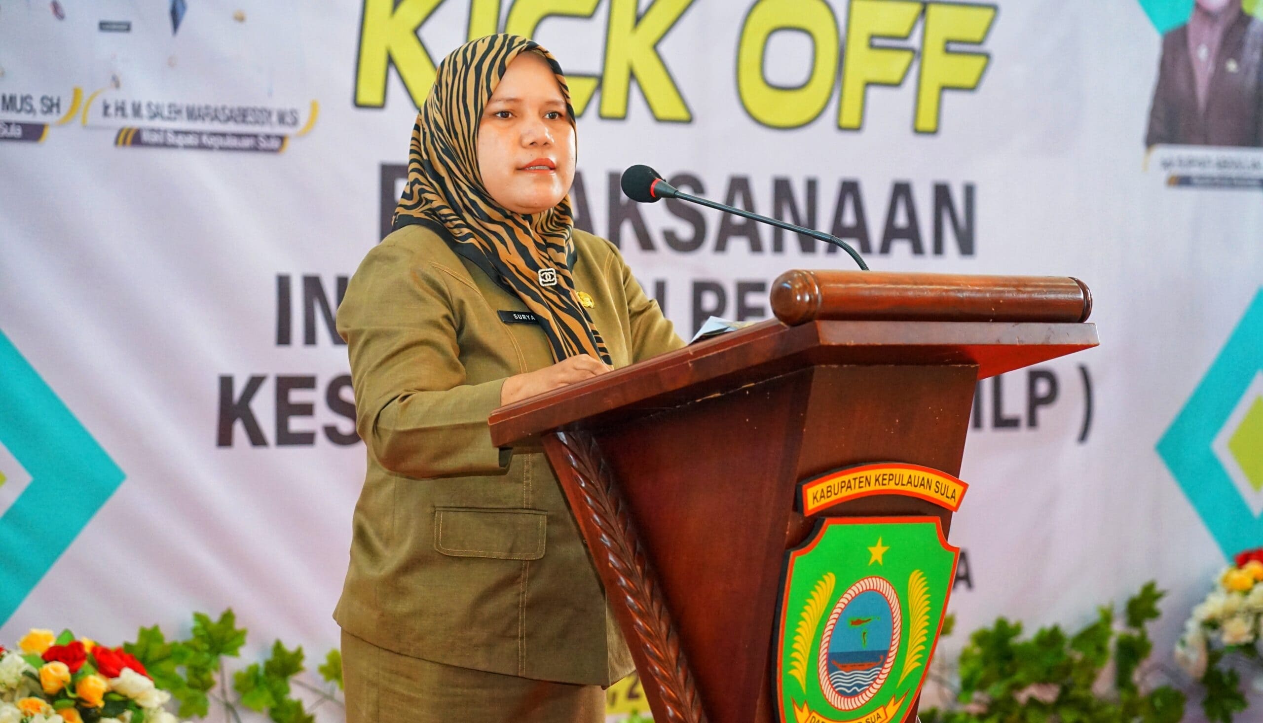 Kepala dinas kabupaten kepulauan Sula