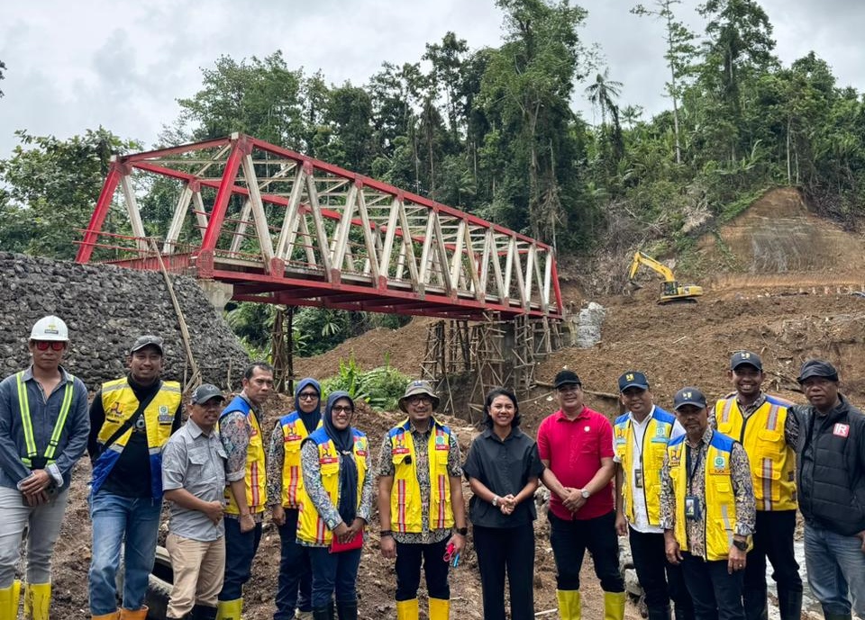Pembangunan PU di Halmahera Barat Maluku Utara