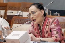 Anggota Komisi I DPR RI Amelia Anggraini di Kompleks Parlemen, Jakarta. (ANTARA/HO-DPR)