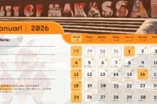Kalender Januari 2026 (Foto: Nurul Afifah/detikSulsel)