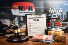 KPK menerbitkan Peraturan Nomor 1 Tahun 2026 yang mengubah batas nilai gratifikasi, mekanisme pelaporan, serta memperkuat peran Unit Pengendalian Gratifikasi sebagai langkah pencegahan korupsi. (Ilustrasi: ChatGPT/AI by Garuda.tv)