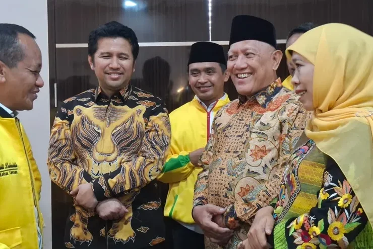 Bahlil ajak emil dardak gabung ke golkar