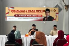 Sosialisasi 4 Pilar Kebangsaan H. Ma'ruf Mubarok