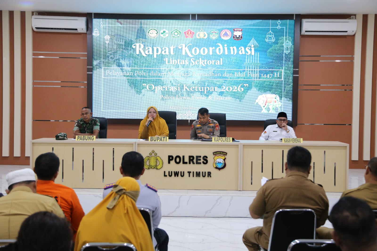 Pemkab Luwu Timur Perkuat Sinergi Pengamanan Idul Fitri 2026