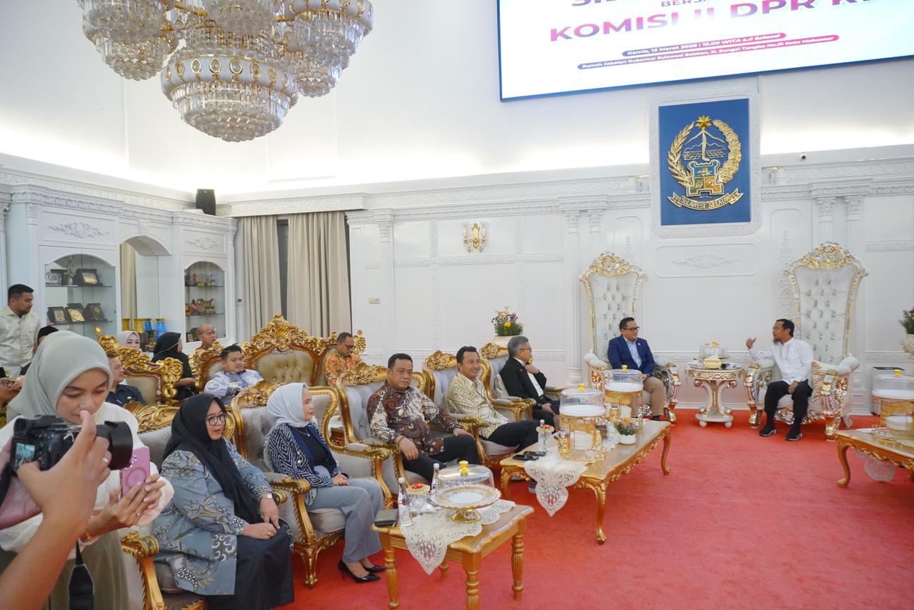 Wabup Lutim Hadiri Pertemuan dengan Komisi II DPR RI