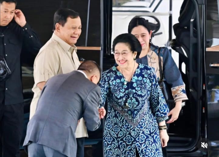 Pertemuan Presiden Prabowo Subianto dengan Megawati Sokarnoputri