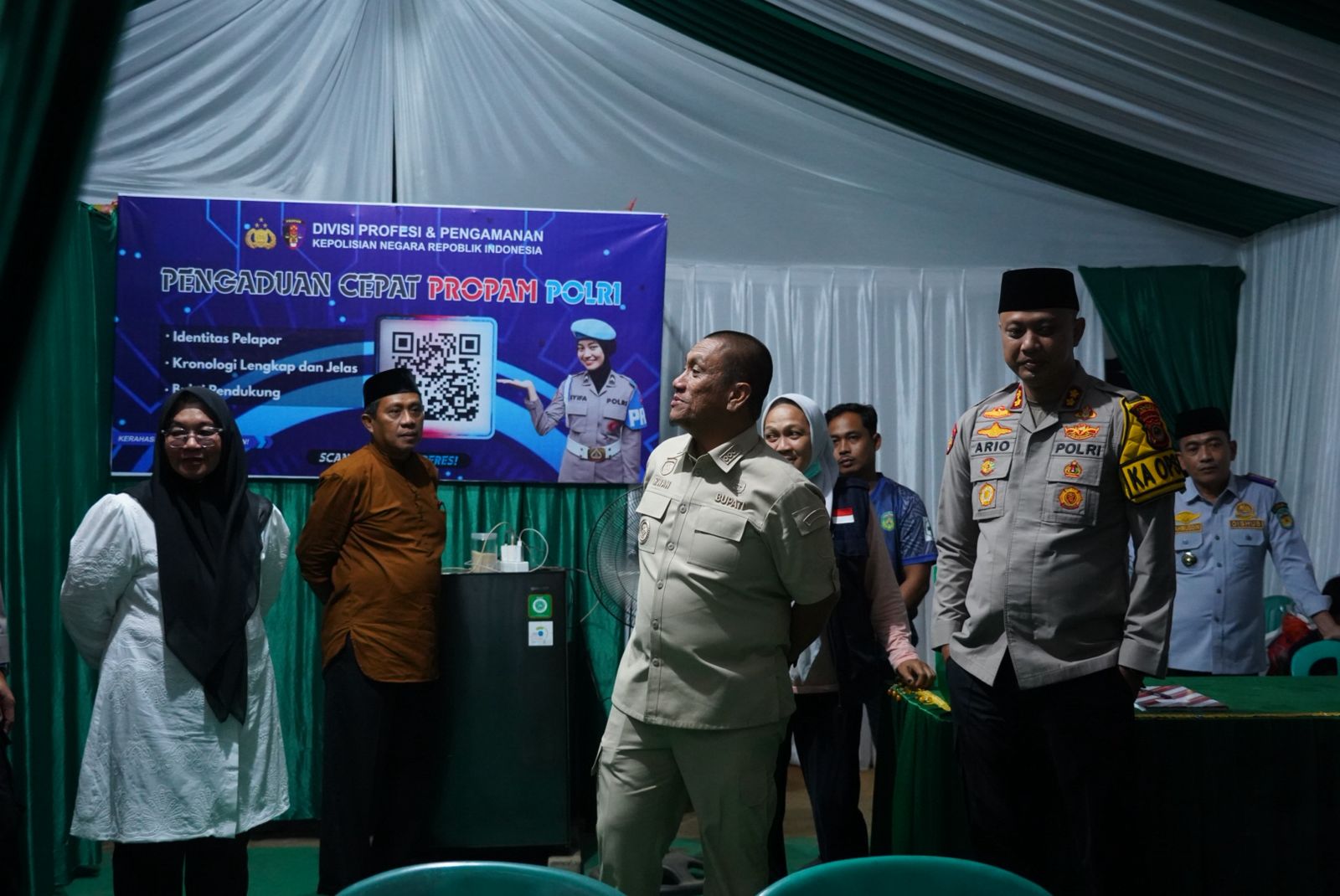 Bupati Irwan Tinjau Pos Operasi Ketupat 2026