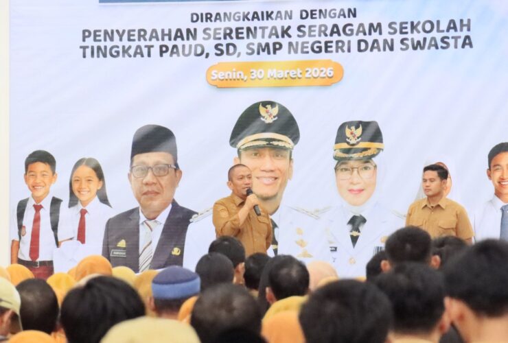 Bupati Irwan Pimpin Apel Pasca Lebaran Idul Fitri