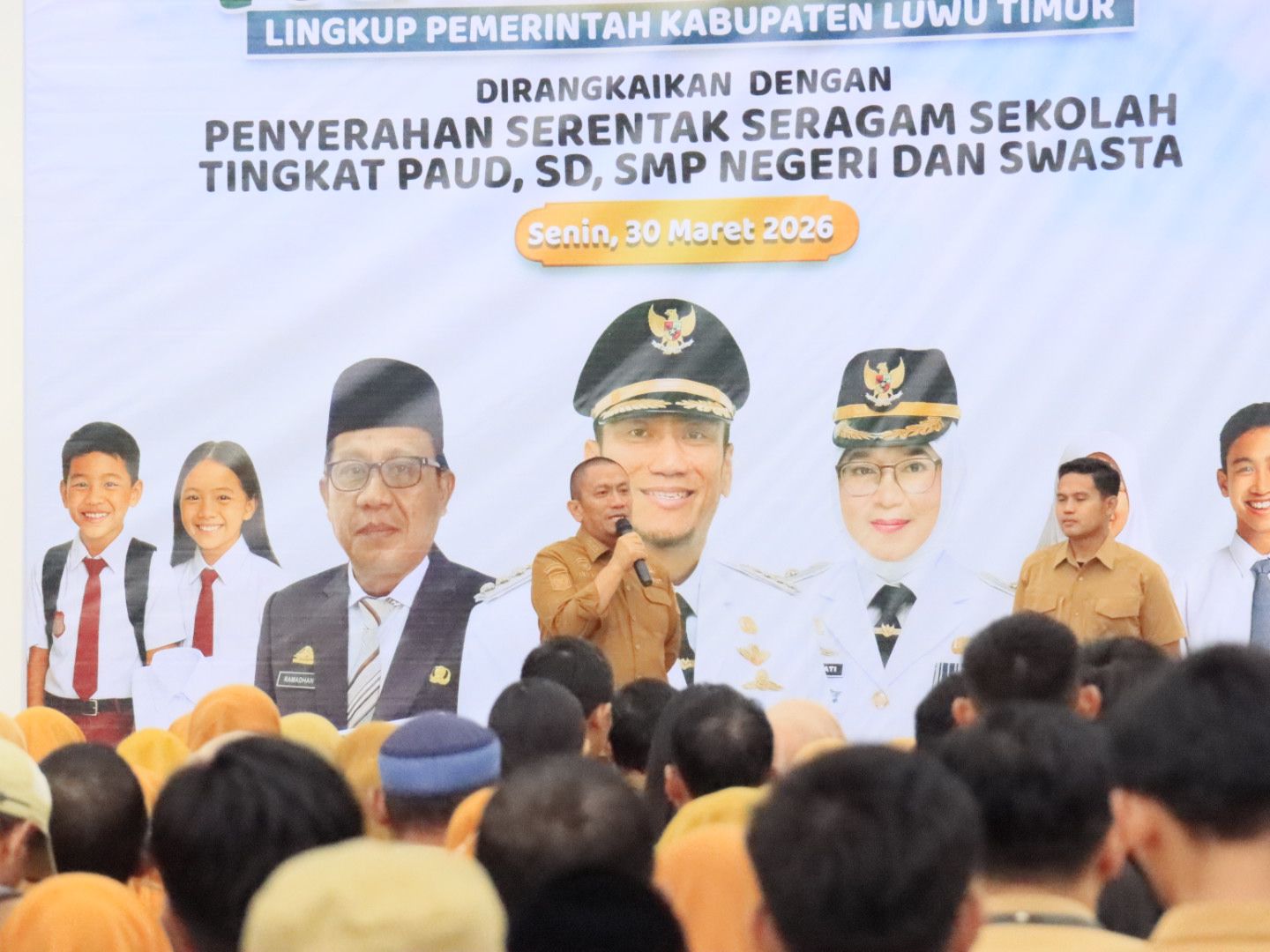 Bupati Irwan Pimpin Apel Pasca Lebaran Idul Fitri