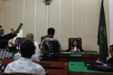 Sidang Pungli Bawaslu Gunungsitoli