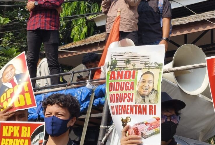 ARB-Indonesia Demo di Kementan Desak KPK Tuntaskan Dugaan Korupsi Andi Nur Alamsyah