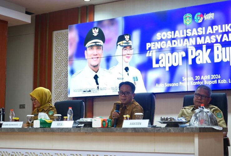 Pemkab Luwu Timur Sosialisasikan Aplikasi “Lapor Pak Bupati”