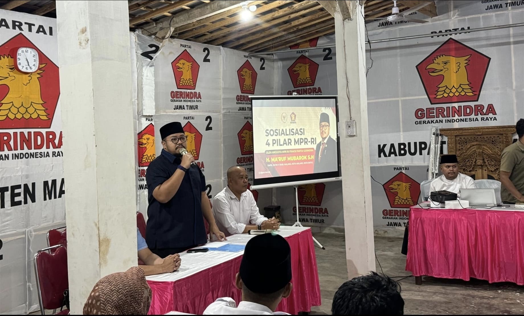 H. Maruf Mubarok Kembali Sosialisasikan 4 Pilar MPR RI di Malang, Tekankan Perkuat Nilai Kebangsaan Masyarakat