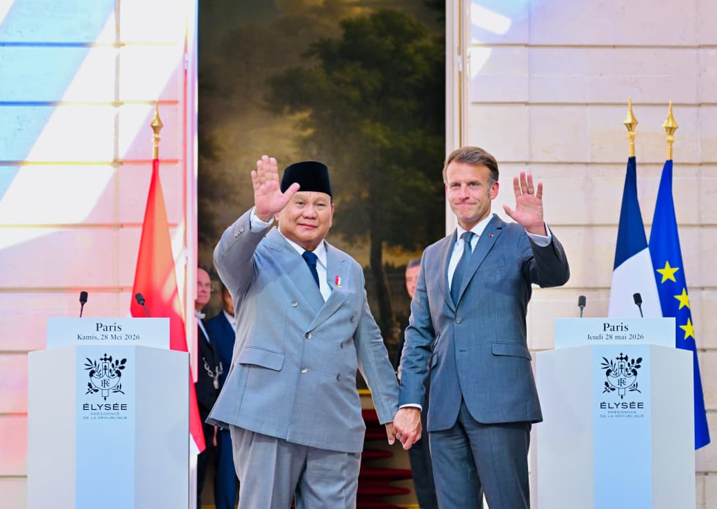 Prabowo dan Macron Luncurkan Dewan Bisnis Indonesia-Prancis