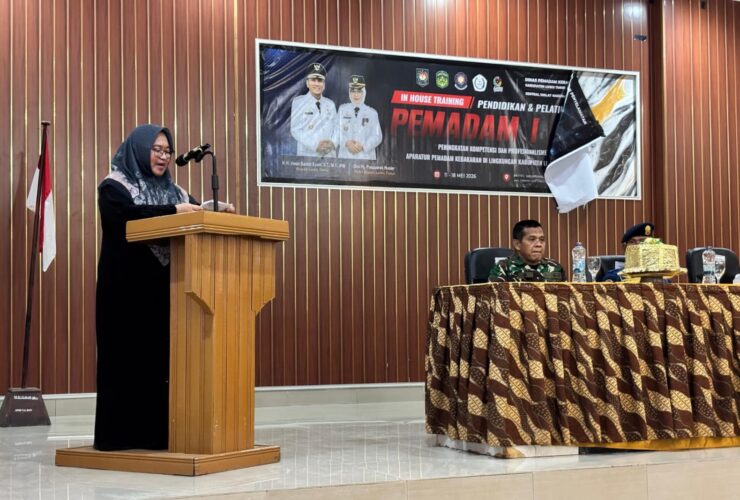 Wabup Luwu Timur Buka Diklat Pemadam 1