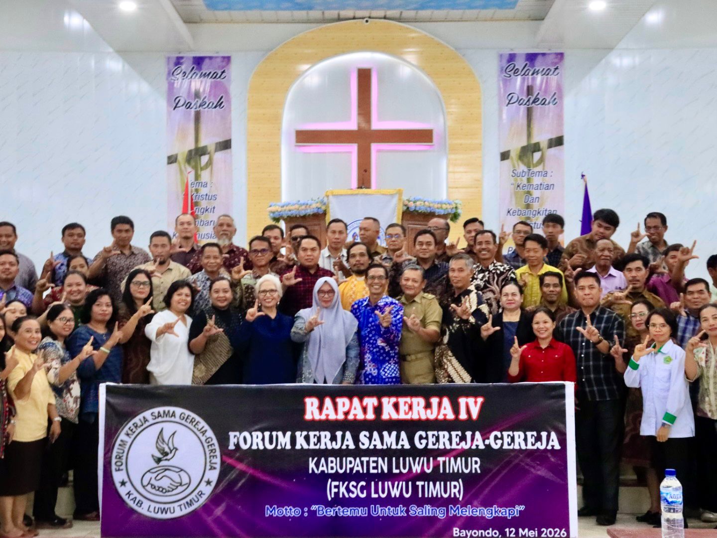 Wabup Luwu Timur Buka Raker FKSG