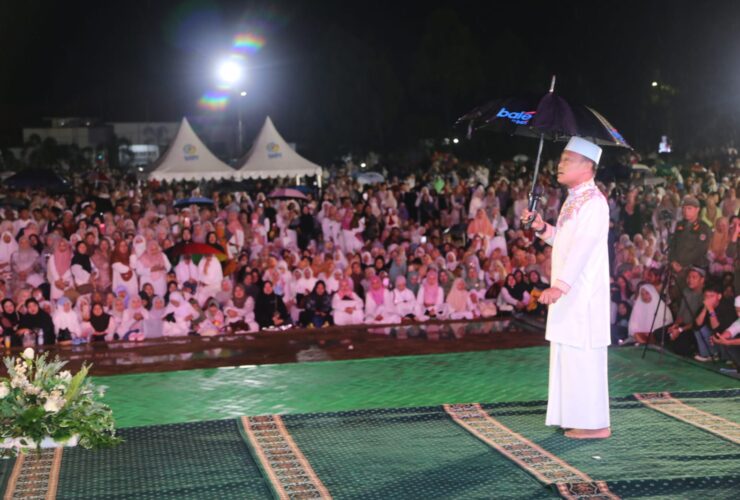 Ribuan Warga Hadiri Tabligh Akbar HUT ke-23 Luwu Timur
