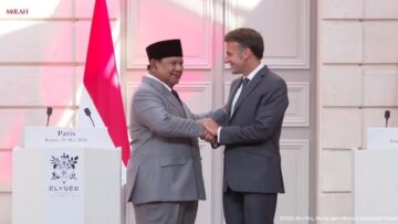 Presiden Macron Berterima Kasih ke Prabowo