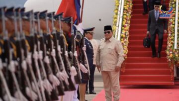 Presiden Prabowo Subianto Tiba di Filipina Hadiri KTT ASEAN ke-48