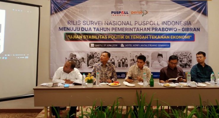 Survei Puspoll: Kepuasan Publik Terhadap Gibran Turun Jadi 43,8 Persen