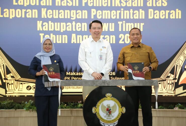Luwu Timur Raih Opini WTP ke-16 dari BPK