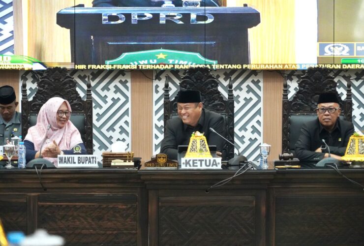 DPRD Luwu Timur Setujui Ranperda Penyertaan Modal untuk Perumdam Waemami