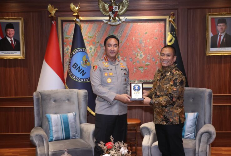 Bupati Irwan Temui Kepala BNN RI