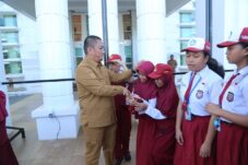 Bupati Luwu Timur Lepas 84 Siswa UCMAS ke Olimpiade Aritmatika Nasional 2026