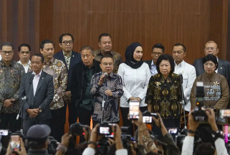 Dasco Pimpin Rapat DPR Bersama Kemenkeu BI DEN