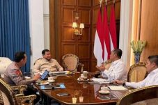 Prabowo Terima Kapolri Bahas Kondisi Kamtibmas Terkini